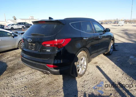 2016 Hyundai Santa Fe Sport 2.0L Turbo from USA, damaged, VIN 5XYZW4LA3GG313632